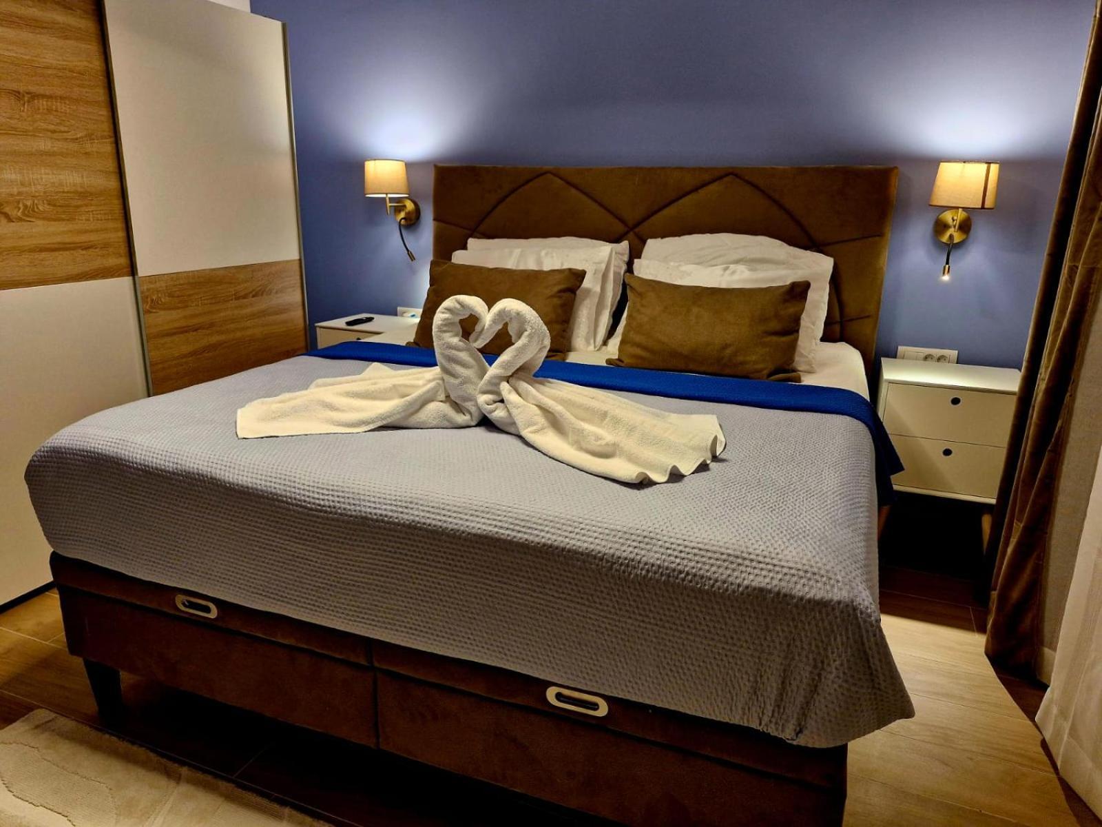 Sea View Luxury Apart Hotel Villa Conte With Swiming Pool And Romantic Spa Podstrana Esterno foto