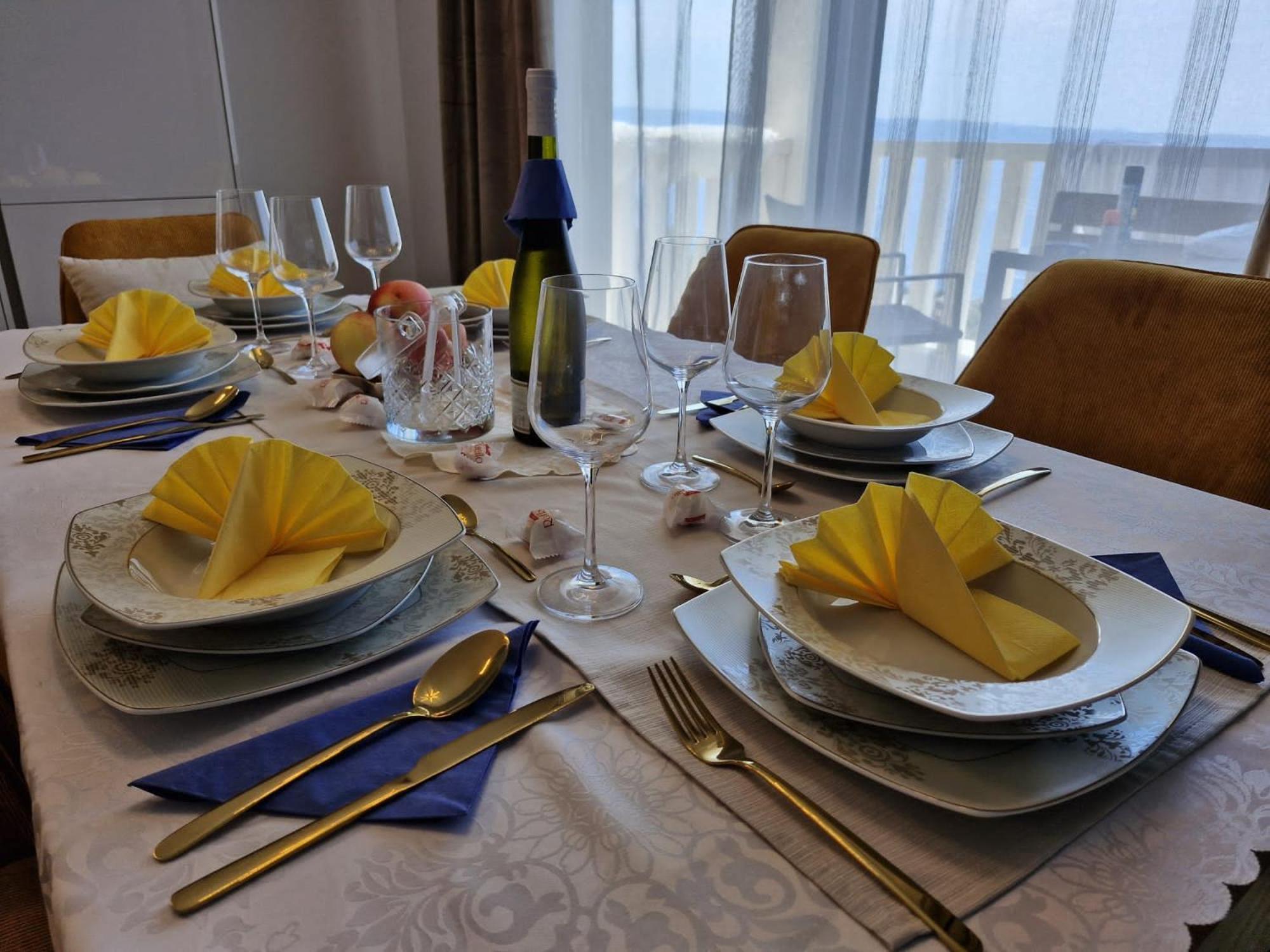 Sea View Luxury Apart Hotel Villa Conte With Swiming Pool And Romantic Spa Podstrana Esterno foto